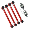 Spec-D Tuning 03-07 Honda Accord 6 Pieces Camber Kit Front And Rear Red CAM-2ACD03